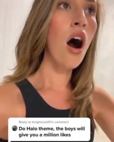 This woman's skills at the halo theme tune