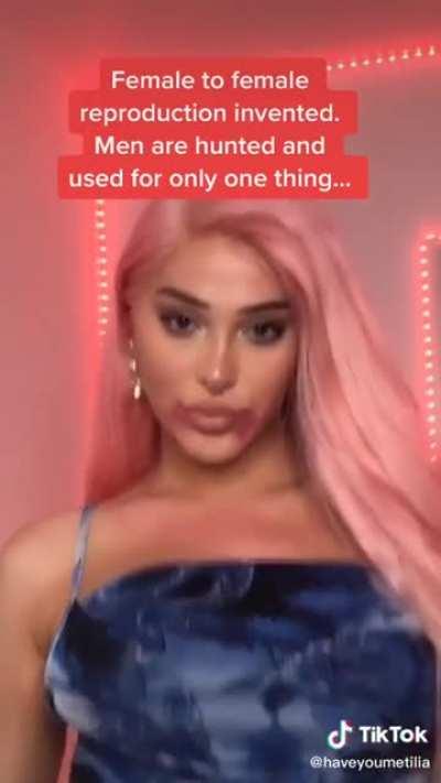 This is the future. Men, be afraid