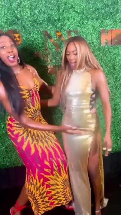 Chiney Dancing with Yvonne Orji