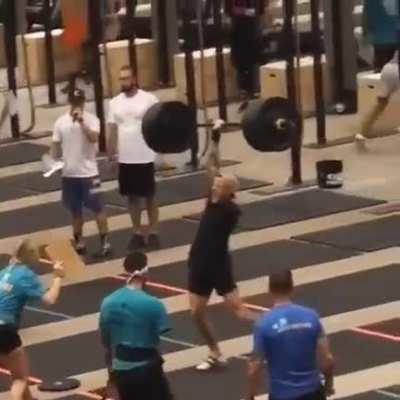 Logan Aldridge’s one armed 225lb lift