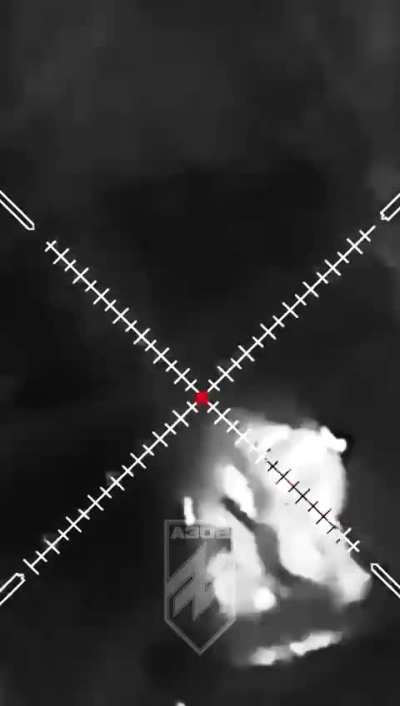 Russian Soldiers Attacking a Ukrainian Position are met by Defenders With Thermal Optics.