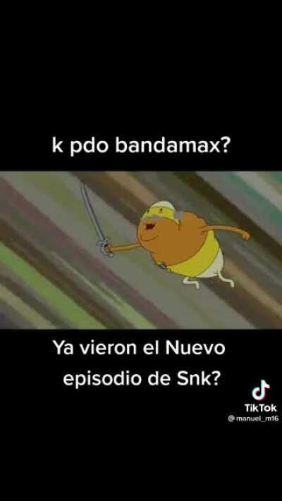 Bueno el capitulo de Snk