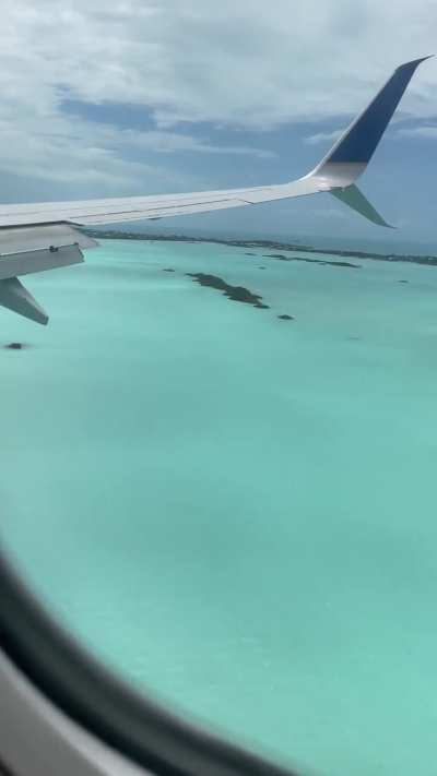 Approaching Turks and Caicos