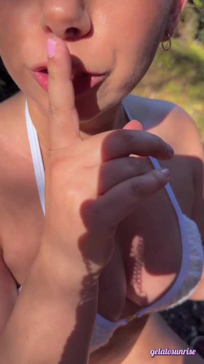 When I said I knew I spot, I really just wanted a mouthful 