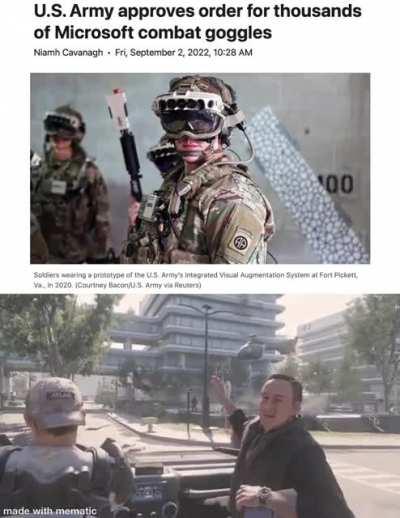 CoD AW Predicted everything