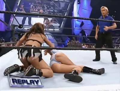 This is how Michelle's ass was introduced to the wwe