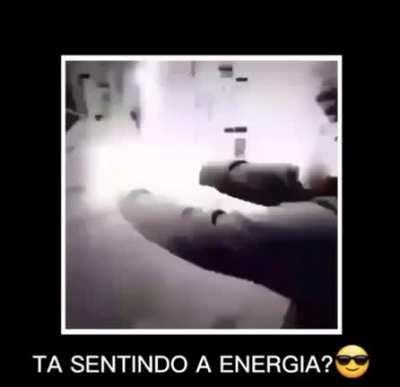 Sinta a energia... (tá um pouco alto)