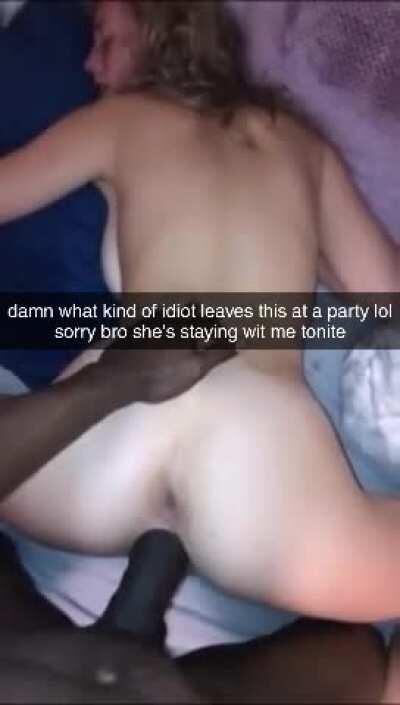 She's always been a good girl to you. But the guys at that party know good girls take it best.