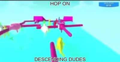 Descending dudes