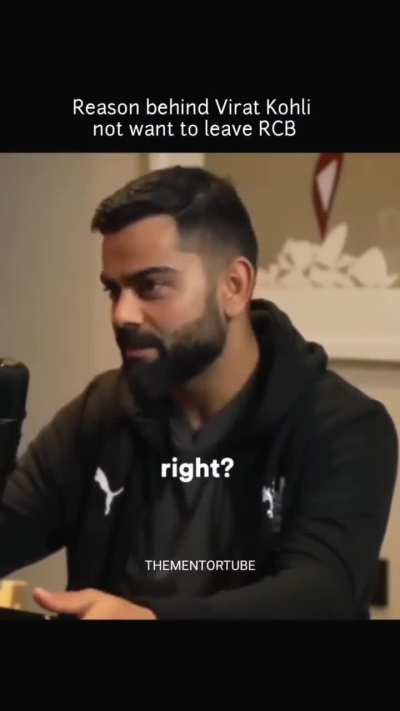Virat Kohli on leaving RCB