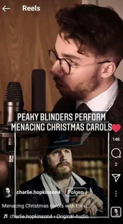 If the Peaky Blinders did Christmas carols