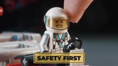 Motorless Lego Boosters for Hot Wheels