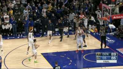 [Highlight] Iguodala gets all net on the game-tying attempt and dooms the earth to a fiery death