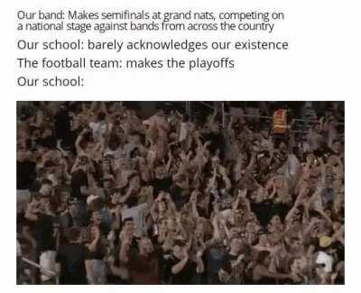 We were proud of ourselves but alas, nobody really cared.