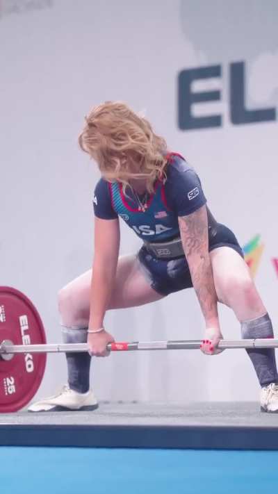 World Record Deadlift Classic with 212.5 kg & Total with 435 kg by Heather Connor USA in 47 kg class!