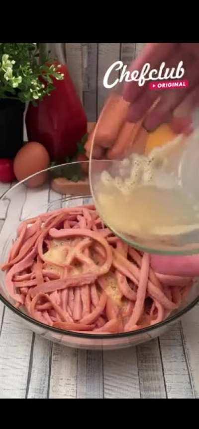 Sausage waffles 🧇