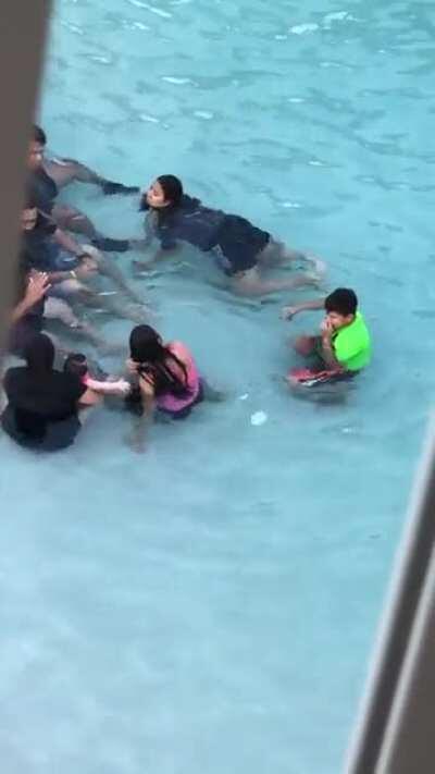 Family Fun at the Hotel Pool [NSFW]