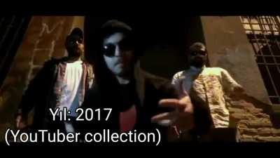 Porçay ve Orkundk ile Yıllara Göre Türkçe Rap