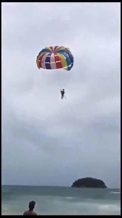 Crossing out parasailing off my bucket list