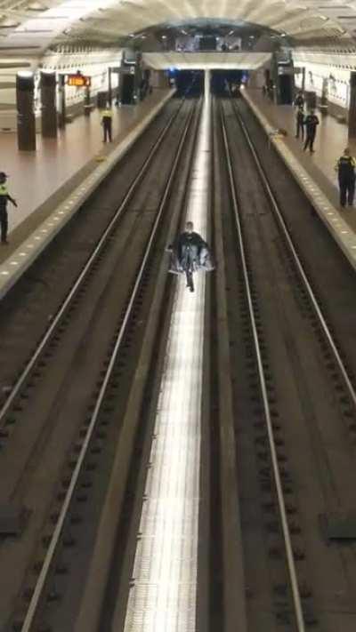 In case anyone is wondering why Metro Center is closed...