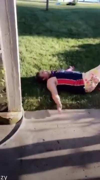 My guy was not gonna miss his chance to freestyle