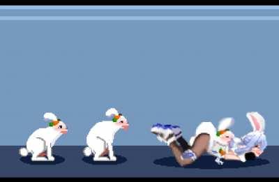 Bunny girl fucked by rabbits (juukandoit)