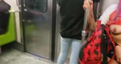 livening up a boring train ride