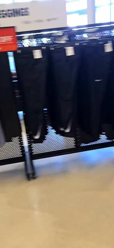 She was something else, I saw when I walked in, before I went in the dressing room and when I came out...