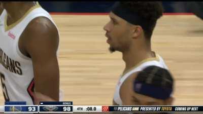 [Highlight] Gary Clark makes a fantastic recovery after being crossed to get the clutch block on Poole's three