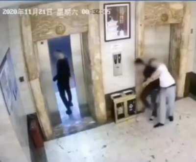 Elevator accident from China