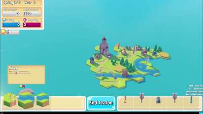 What if Balatro and Dorfromantik had a child? Looking for design feedback on my a tile-based roguelike city-builder (core loop & scoring system)