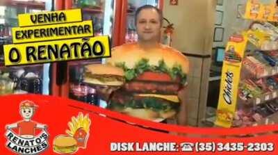Venha comer o Renatão 😎👌