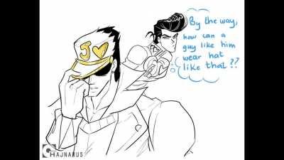 How Jotaro Got His Hat (Comic Dub)