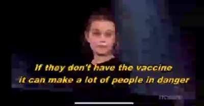 A Quebec talk show celebrates young children ratting out unvaccinated people to the police