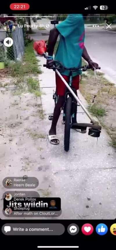 Driving way too fast