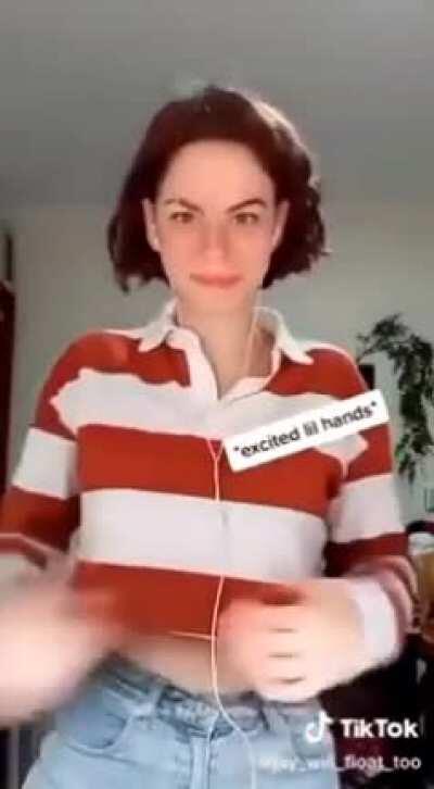 Actual transgressive performance by a female autist