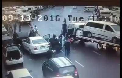 Two armed men in Johannesburg attempted to hijack an elderly man, then karma ensues
