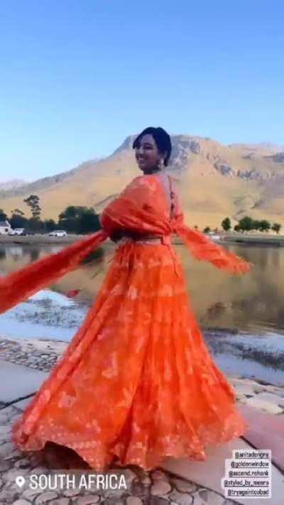 Raja Kumari's Cleavage in Traditional ❤