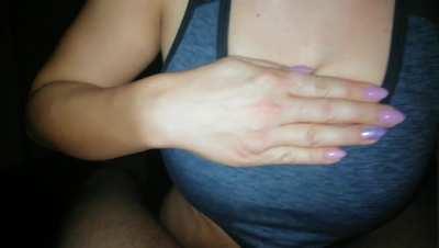 Aesthetically Pleasing Sports Bra Titjob Orgasm