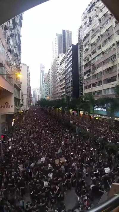 2 Million Protesting In Hong Kong for Democracy