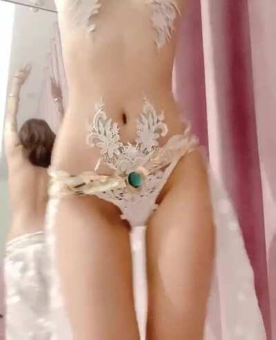 Quickie test of my Marie Rose Martini goal costume