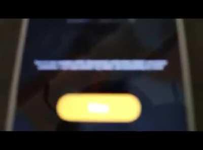 What does that X means or was trying to say on