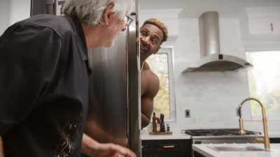 I was just getting a cold drink