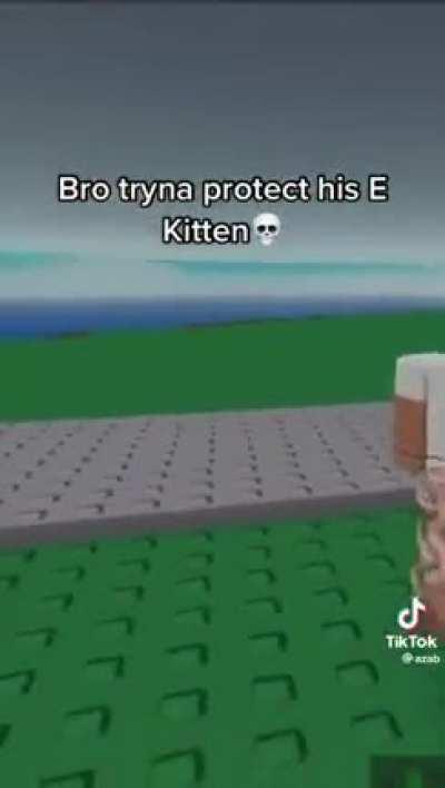 DONT U DARE GO TO MY E KTITEN *turns into gay furry balls half angel half demon form*