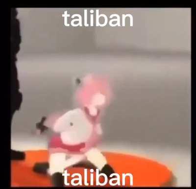 Wholesome taliban killing haram femboy
