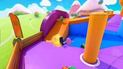 Won Royal Fumble without having tail at the end