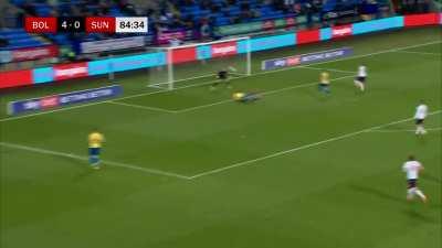 Bolton vs Sunderland [5]-0, Batth (OG) 84 (great goal)