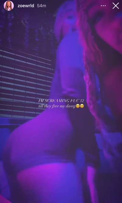 Zoe Jakaj shaking 🍑