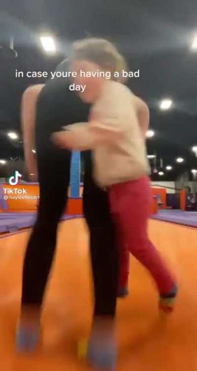 Trampoline parks… (video cred tiktok @hayleeffoster)