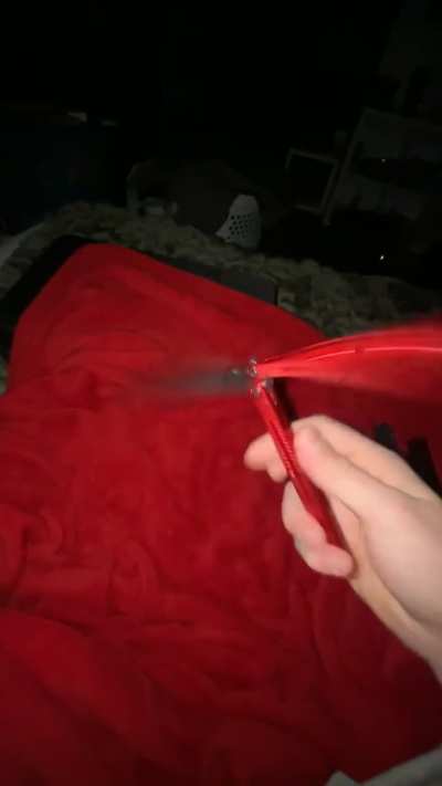 Armed shark handles Titus blade